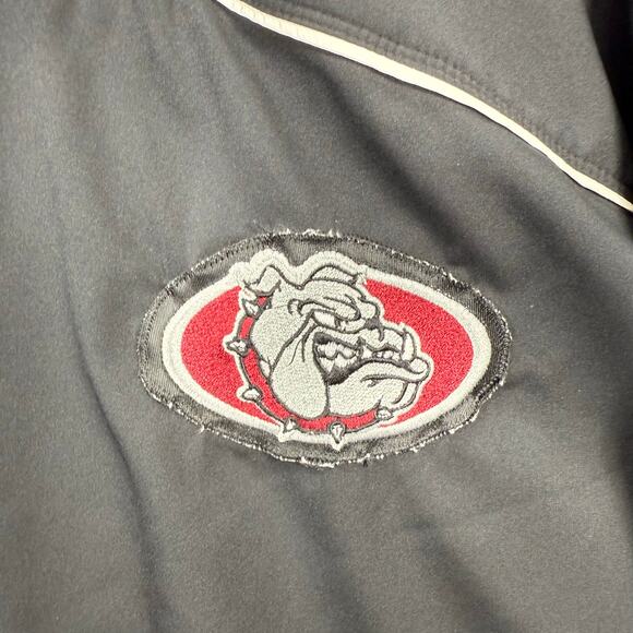 Nike Full Zip Swoosh Jacket Men's XXL Black Georgia Patched Casual Outdoors - Picture 6 of 10